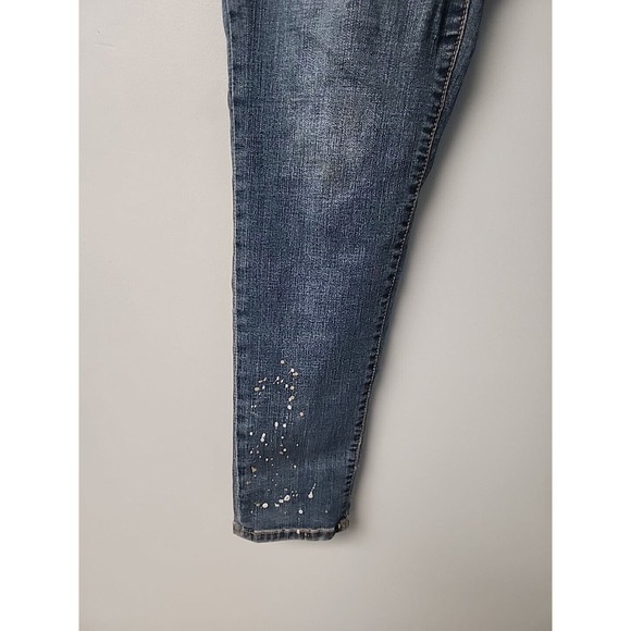 Sanctuary Social Standard Womens‎ Denim Sparkle Splatter Jean 8/29 - Picture 3 of 10